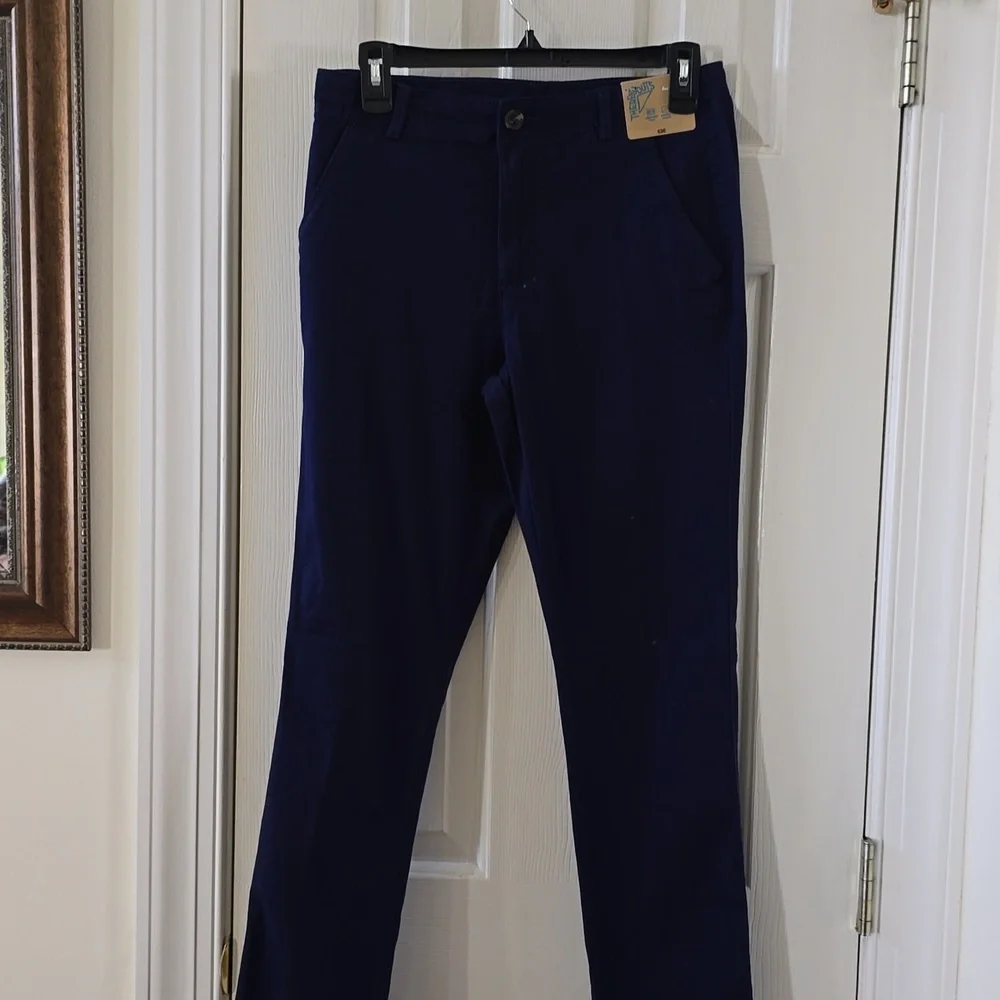 THEREABOUTS BOYS BLUE CHINO PANTS SIZE 18_2
